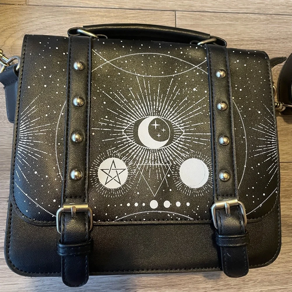 Banned Alternative Cosmic Witch Satchel Bag - Picture 2 of 9